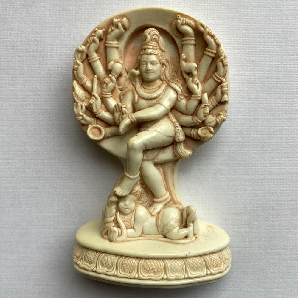 New Shiva Nataraj Cosmic Dancer Sculpture Spirituality Gifts Altar Boho Art